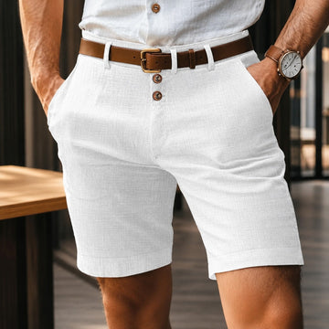Herbie - Legere Hose mit Knopfdetails