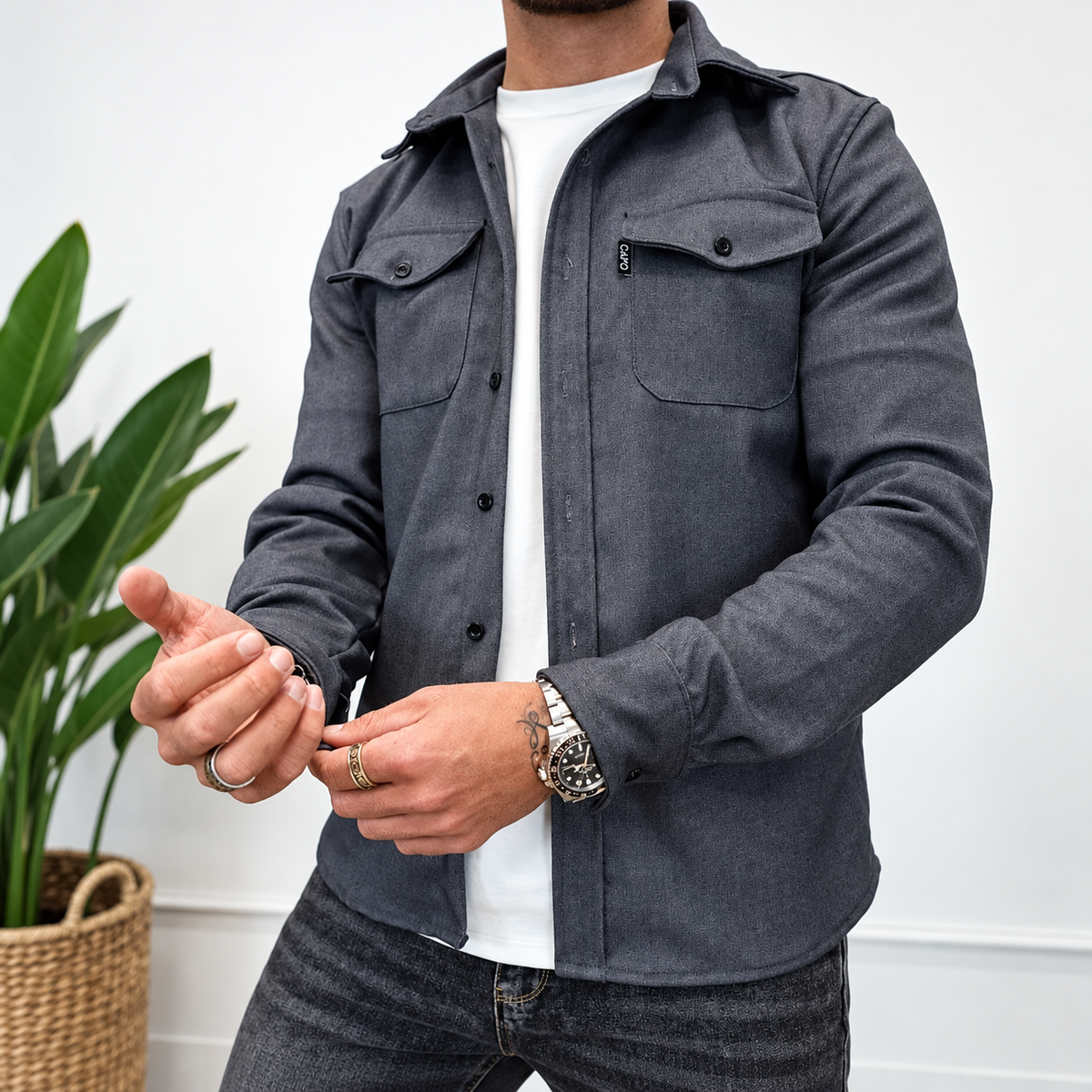 Ivan - Hemd für Herren, Moderner Schnitt, Stylisch & Bequem