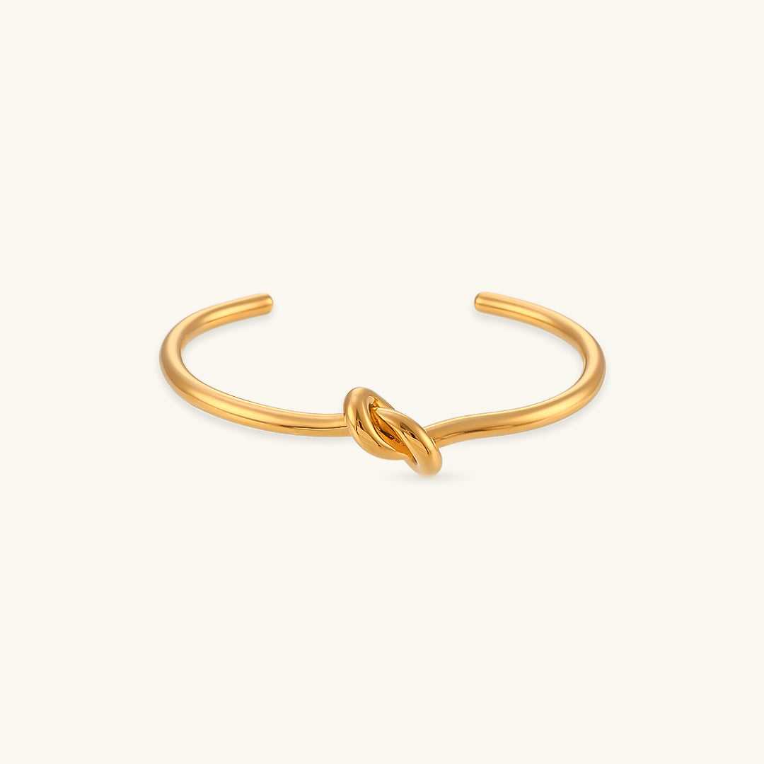 Louisa - Armband mit Knoten in Gold