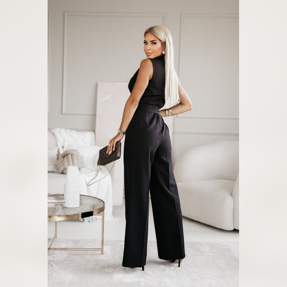 Maribel – Ärmelloser Jumpsuit mit eleganter Silhouette und stilvollem Schnitt