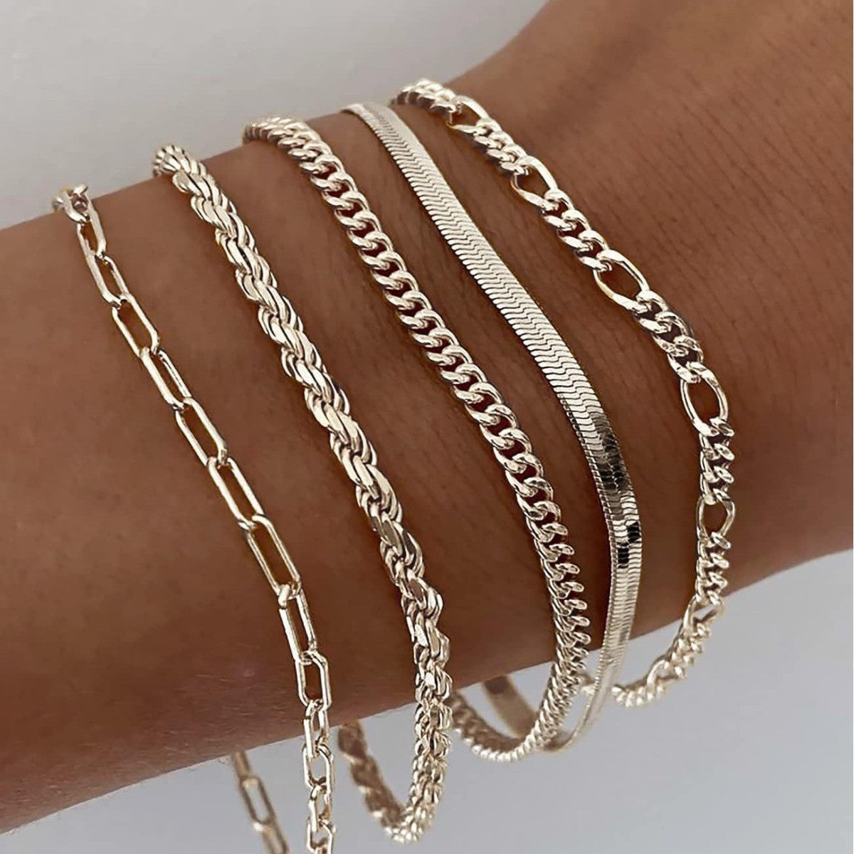 Elara – Set minimalistischer Armbänder für Frauen