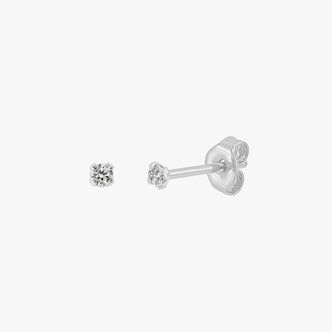 Sloane - Mini Glitzerohrringe mit 2mm