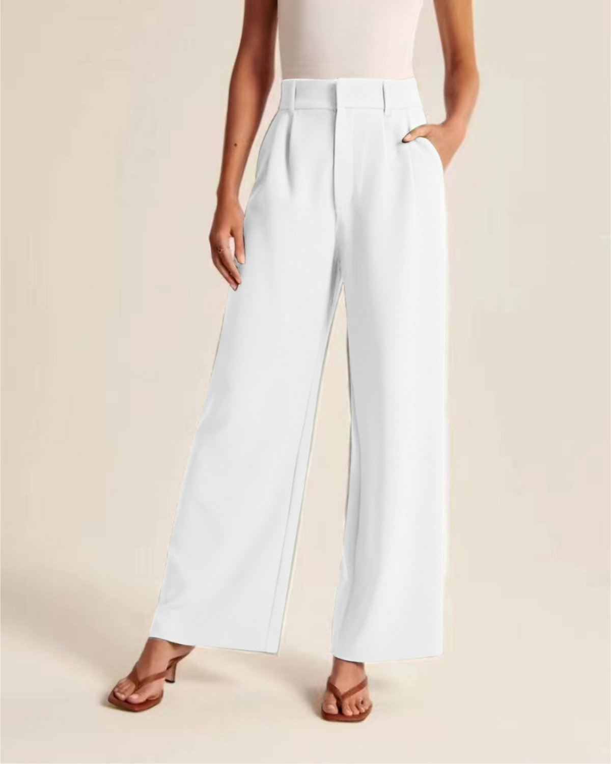 Ruth - Elegante Damenhose mit weitem Bein