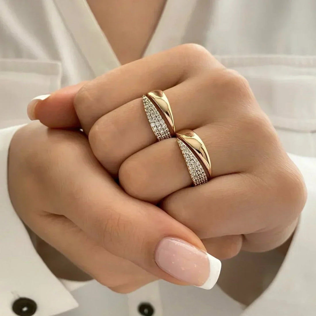 Irina – Gebogener Ring