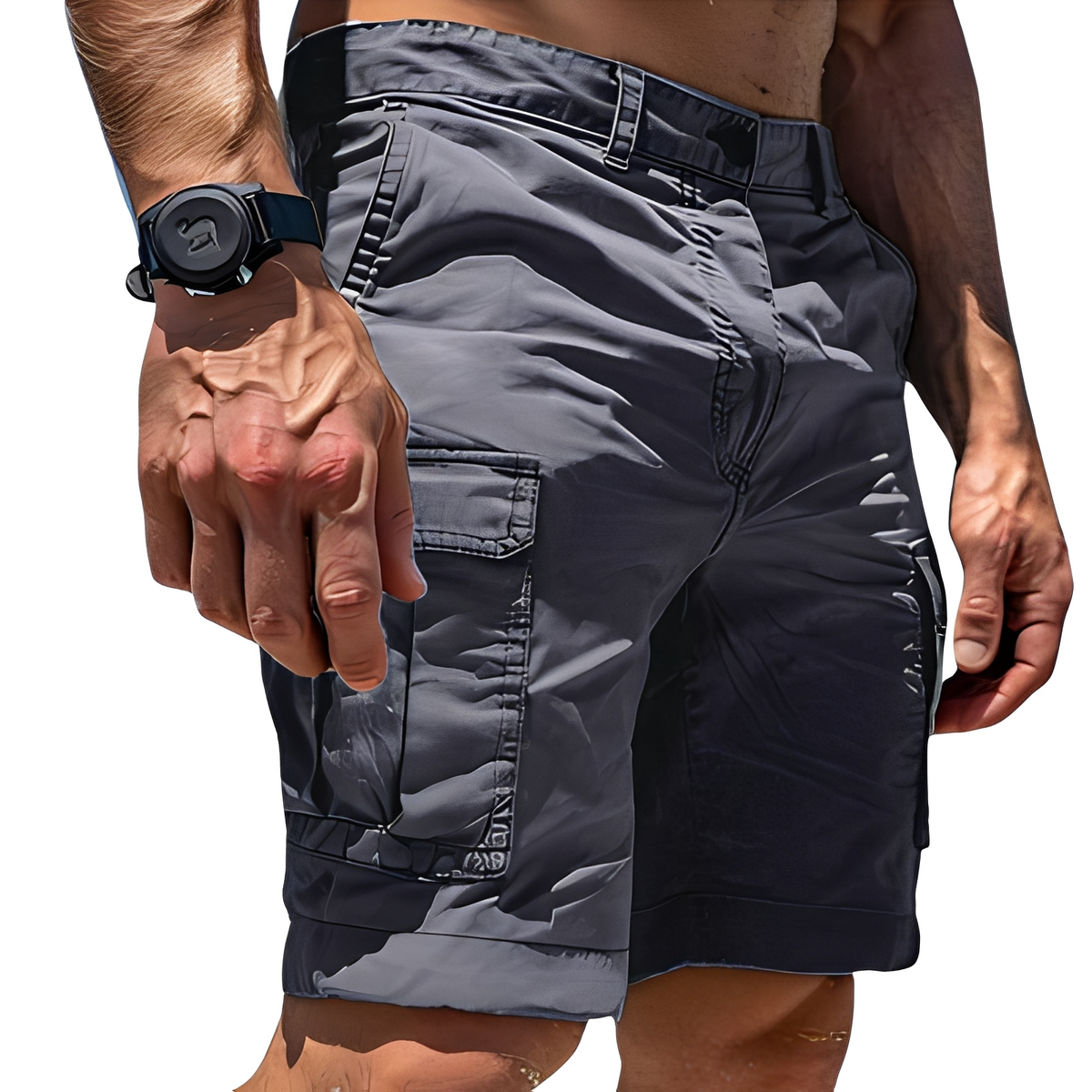 Jandy - Komfortable kurze Cargo-Hose für Herren