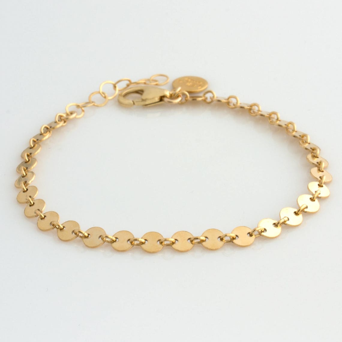 Ketten-Disk-Armband - Schichtenarmbandset