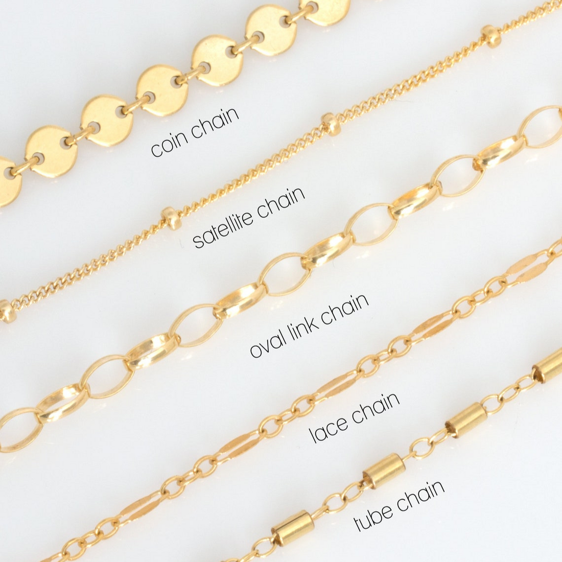 Ketten-Disk-Armband - Schichtenarmbandset