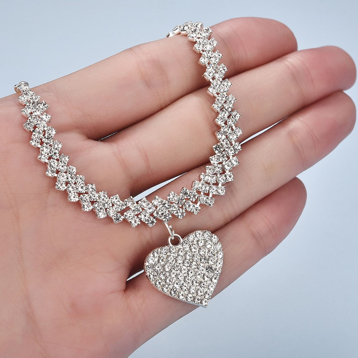Doppeltes Tennis-Halsband