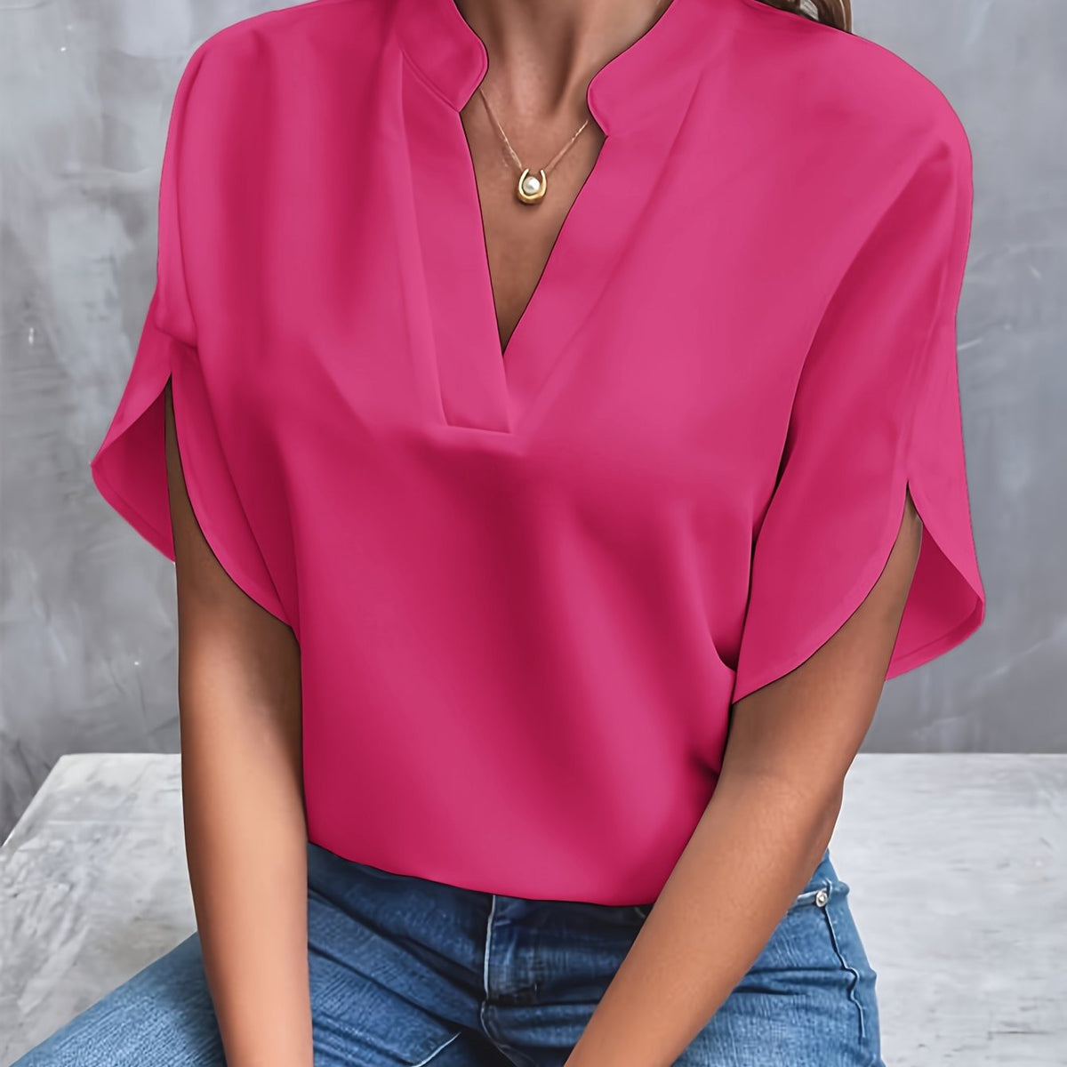 Lina - Leichte und elegante Bluse für jede Gelegenheit