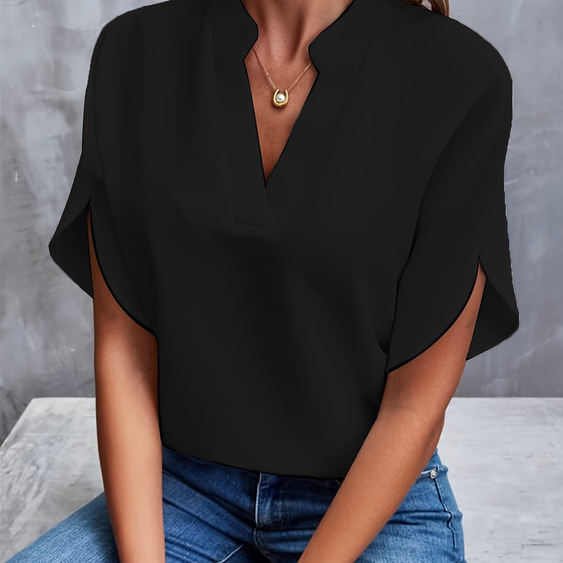 Lina - Leichte und elegante Bluse für jede Gelegenheit