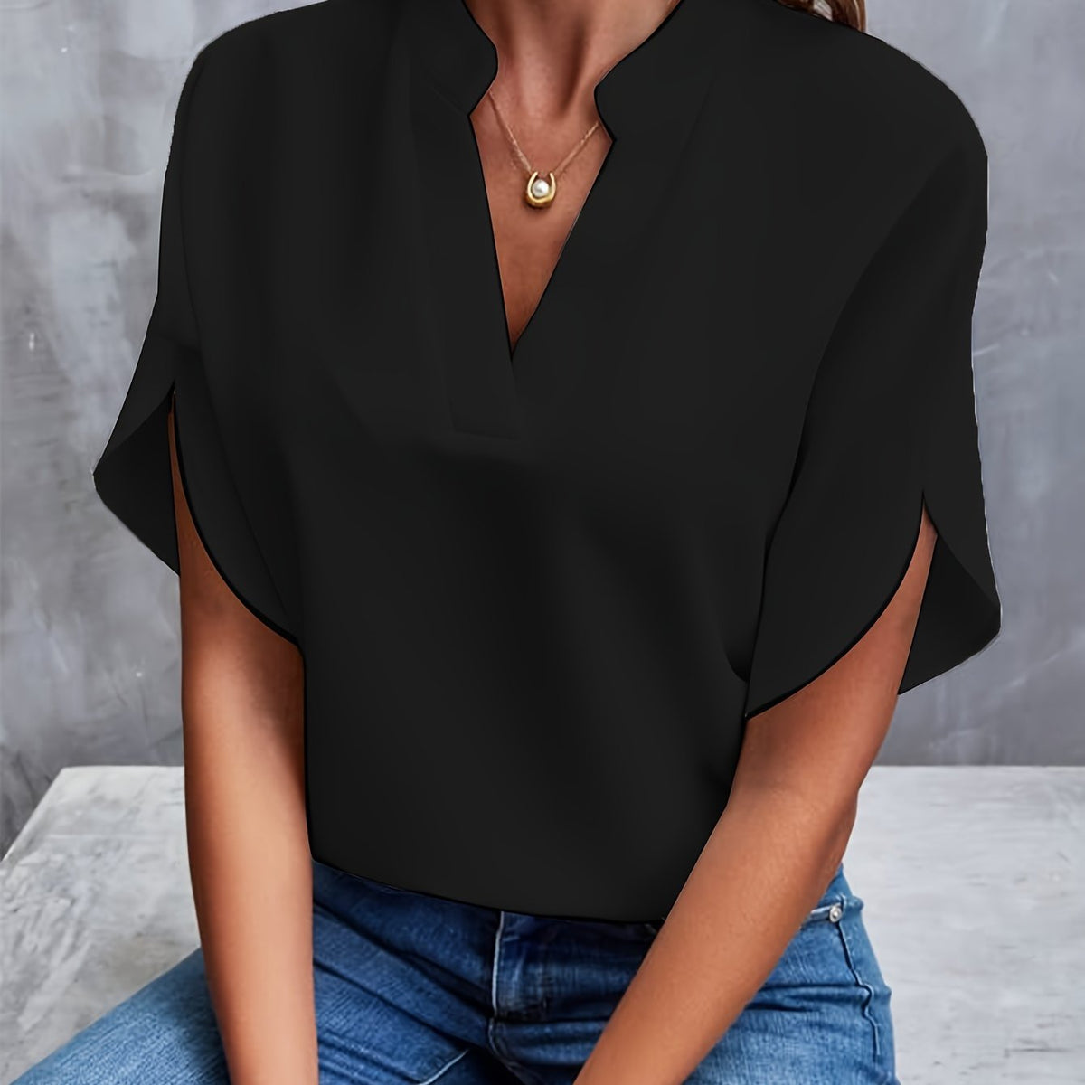 Lina - Leichte und elegante Bluse für jede Gelegenheit