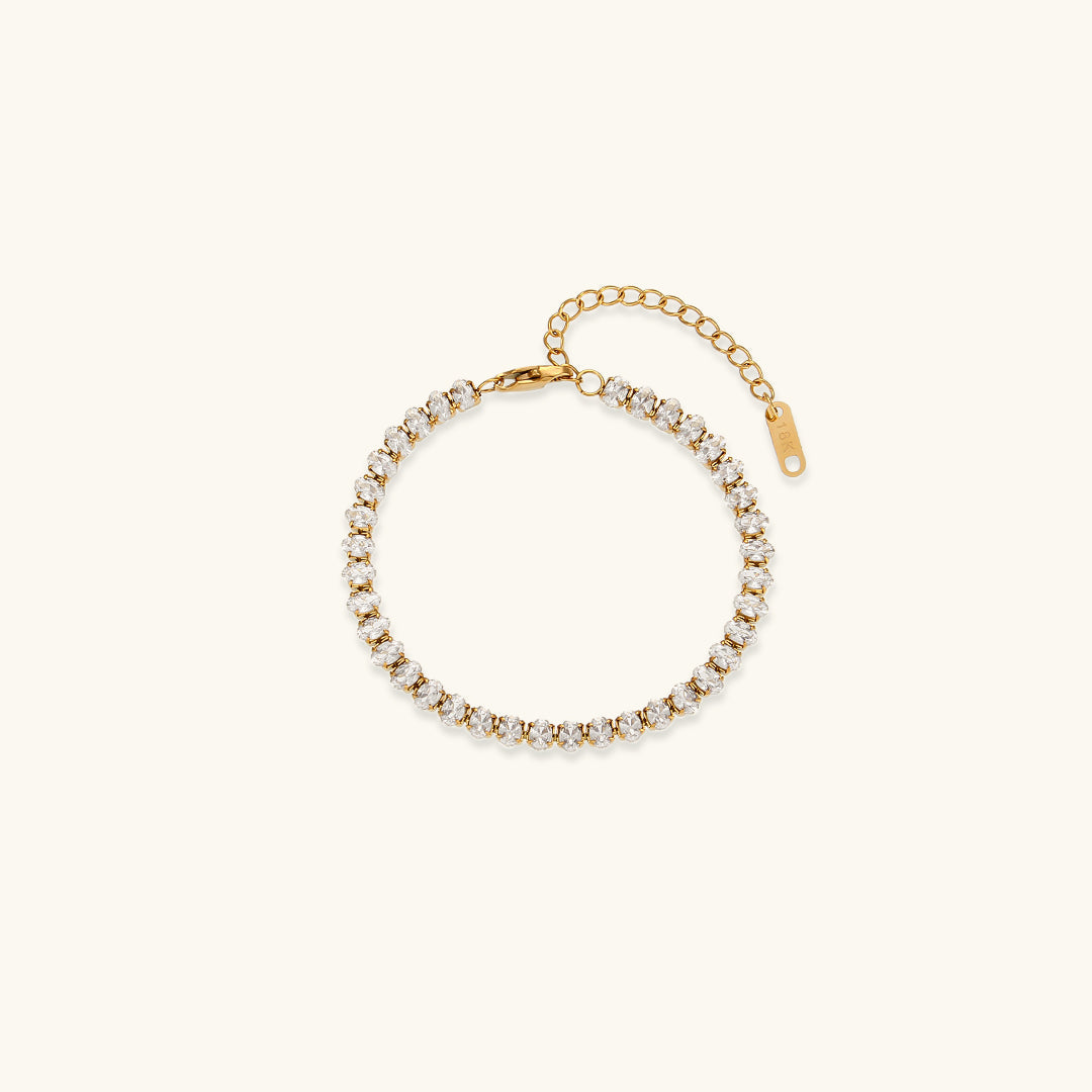 Georgina – Tennisarmband mit funkelnden Akzenten
