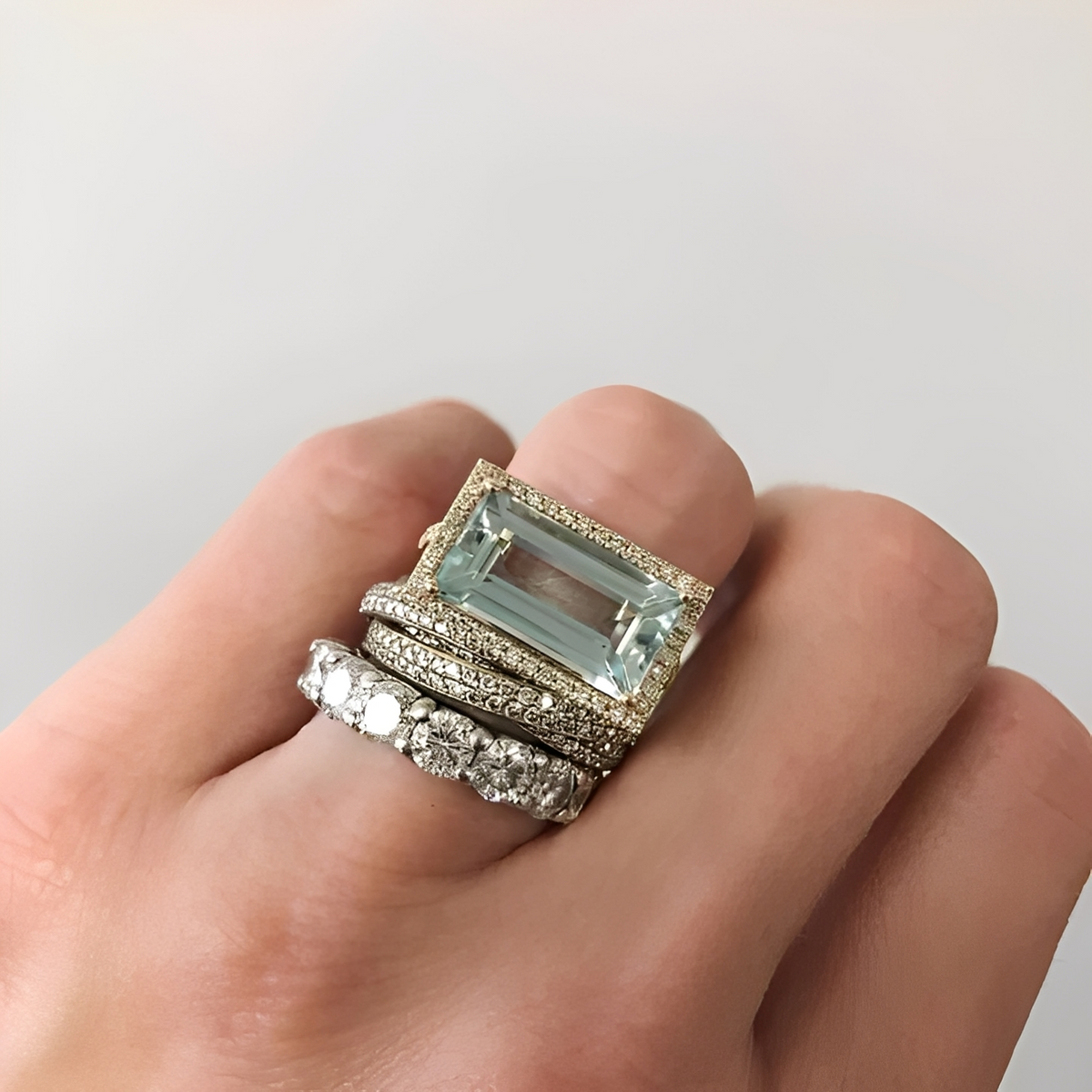 Ailyn – Vintage Silberring Set
