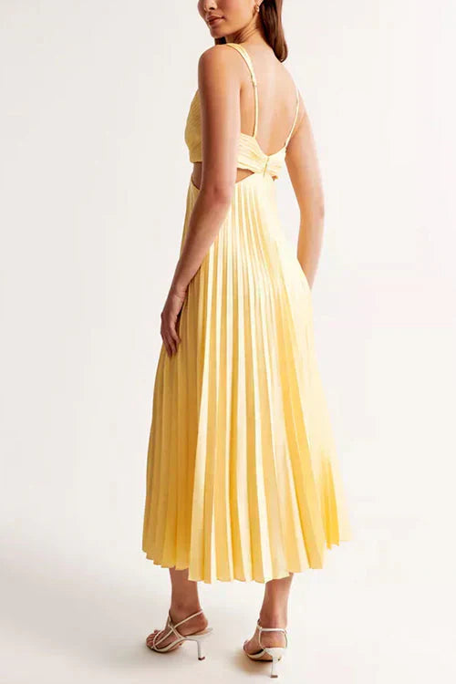 Catherina - Elegantes Kleid mit Falten für Abend