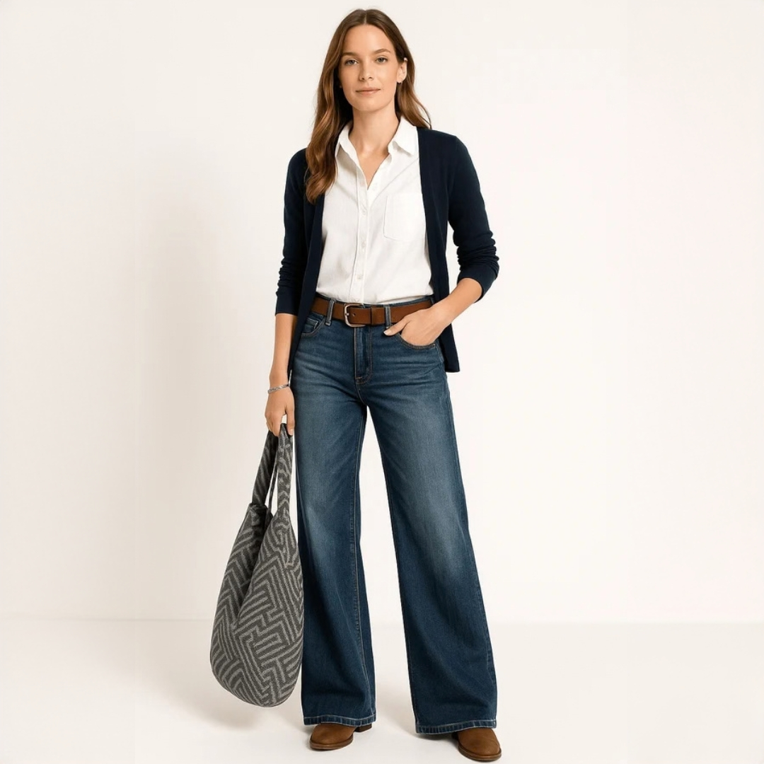 Majken - Stilvolle Jeans mit lockerer Form