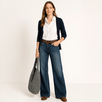 Majken - Stilvolle Jeans mit lockerer Form