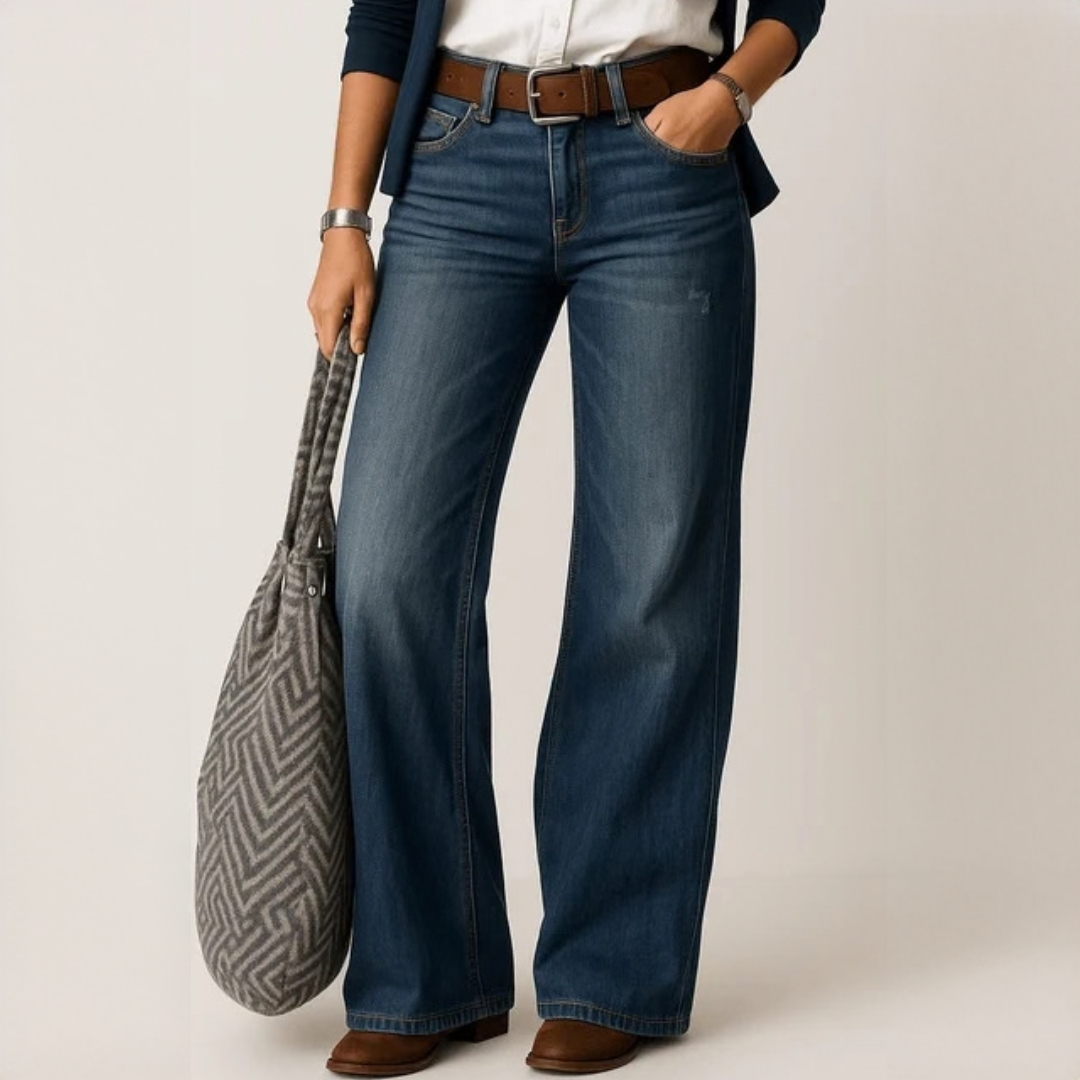 Majken - Stilvolle Jeans mit lockerer Form