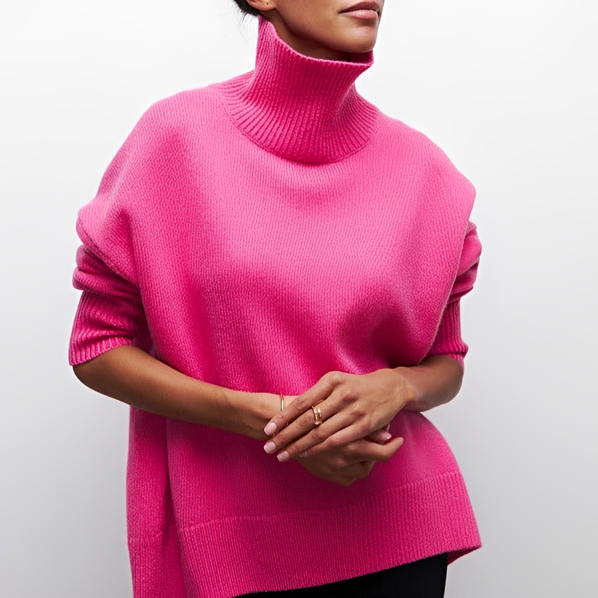 Berenice - Komfortabler und stilvoller Rollkragenpullover