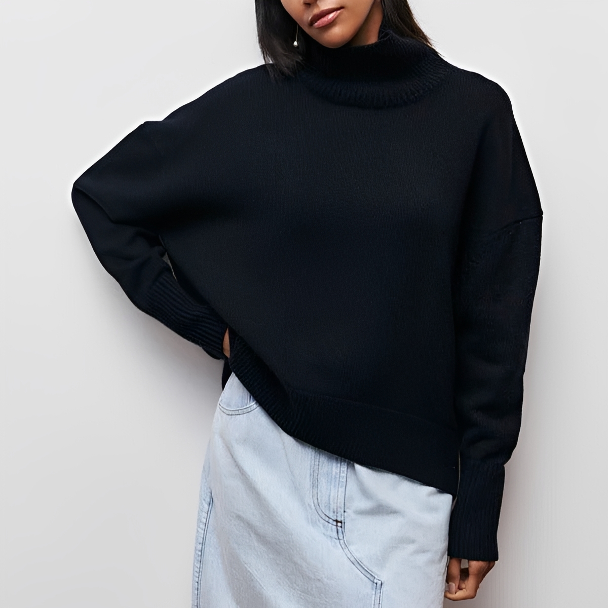 Berenice - Komfortabler und stilvoller Rollkragenpullover
