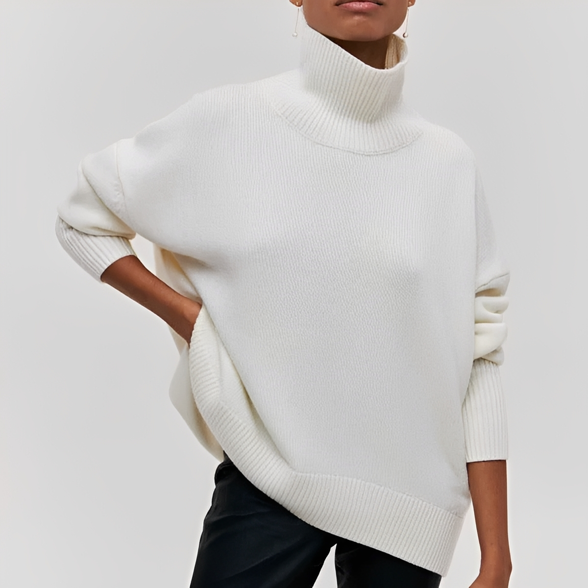 Berenice - Komfortabler und stilvoller Rollkragenpullover