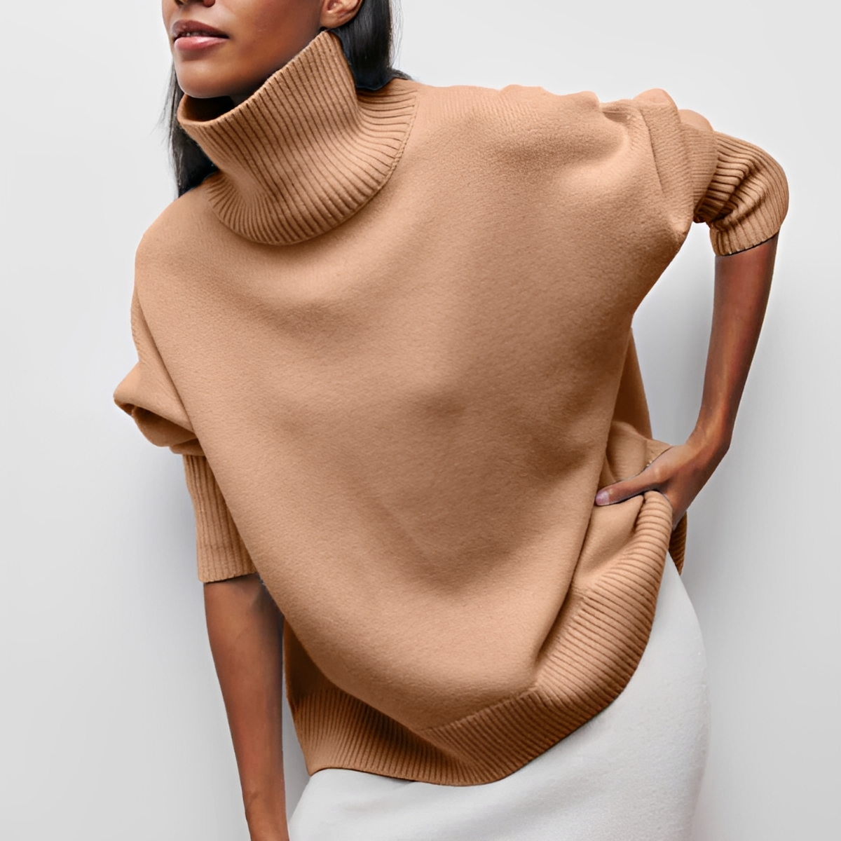 Berenice - Komfortabler und stilvoller Rollkragenpullover