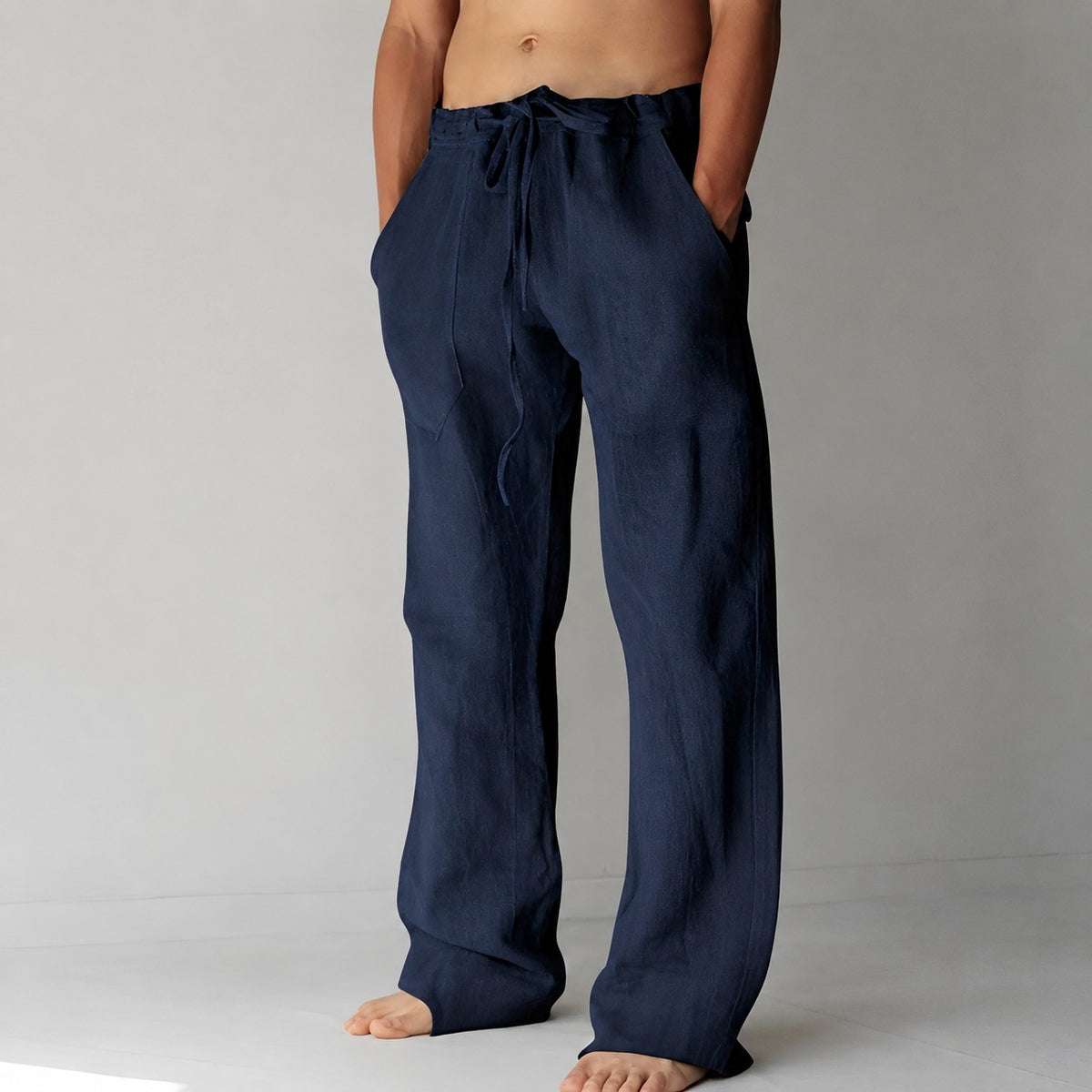 Bruce - Lässige Herrenhose im Relaxed-Stil