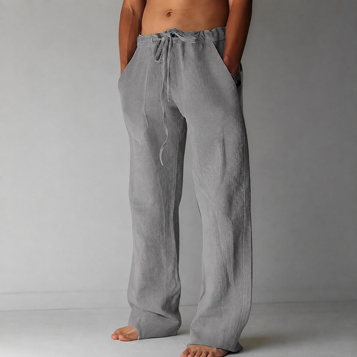 Bruce - Lässige Herrenhose im Relaxed-Stil