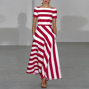 Rebecca - Stilvolles Maxikleid in A-Linie für  Frauen