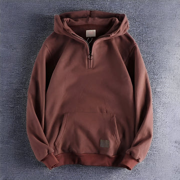 Tommy - Retro-Hoodie mit Reißverschluss für Herren