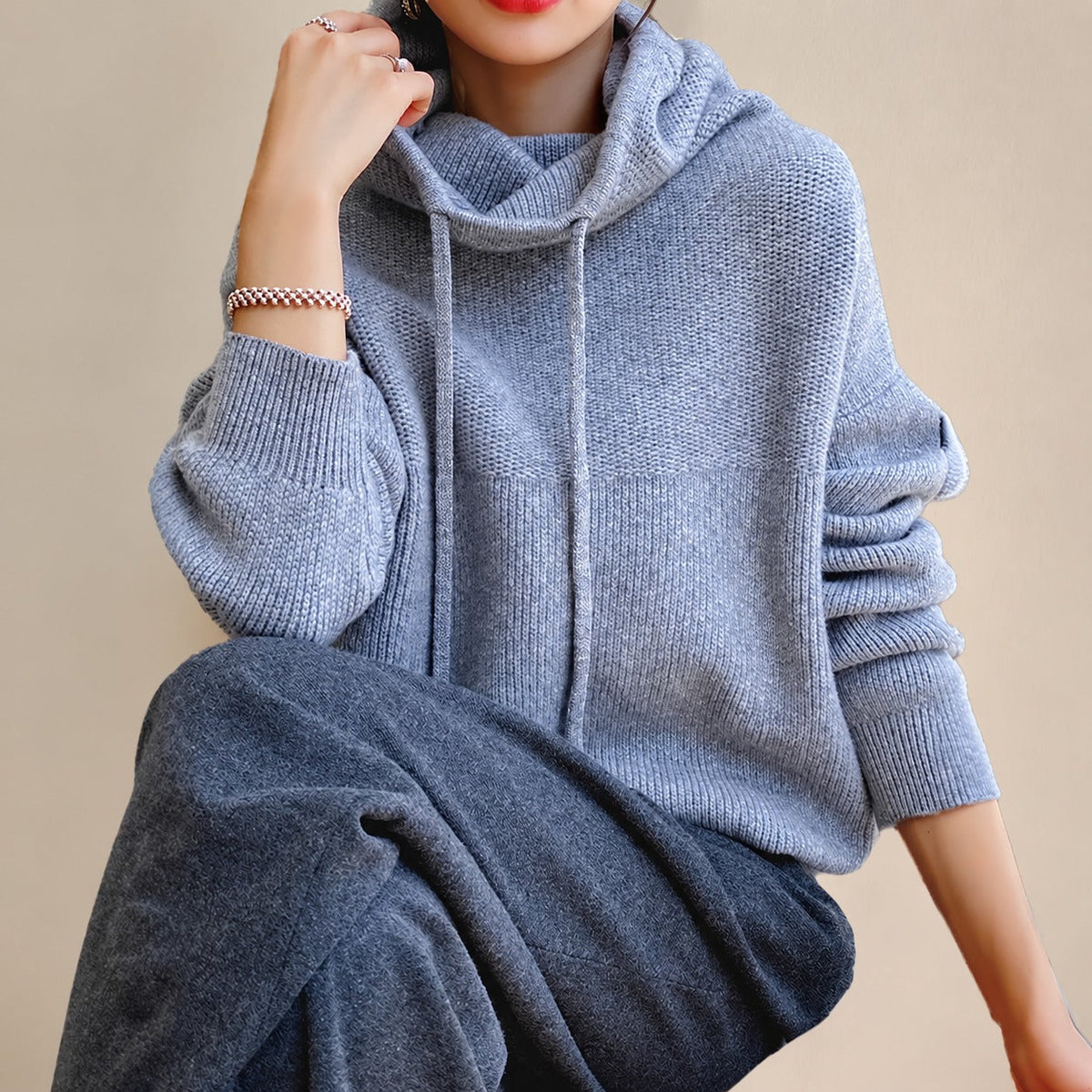 Eden - Schicker, lockerer Rollkragenpullover