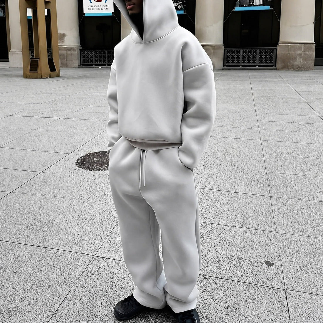 Marco - Bequemes Set mit lockerem Hoodie für Herren