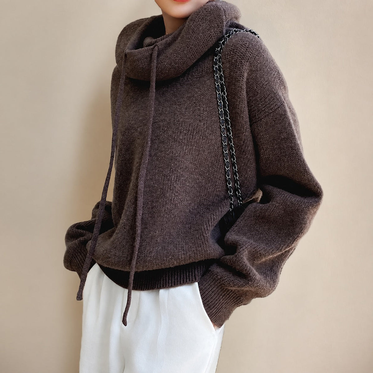 Eden - Schicker, lockerer Rollkragenpullover