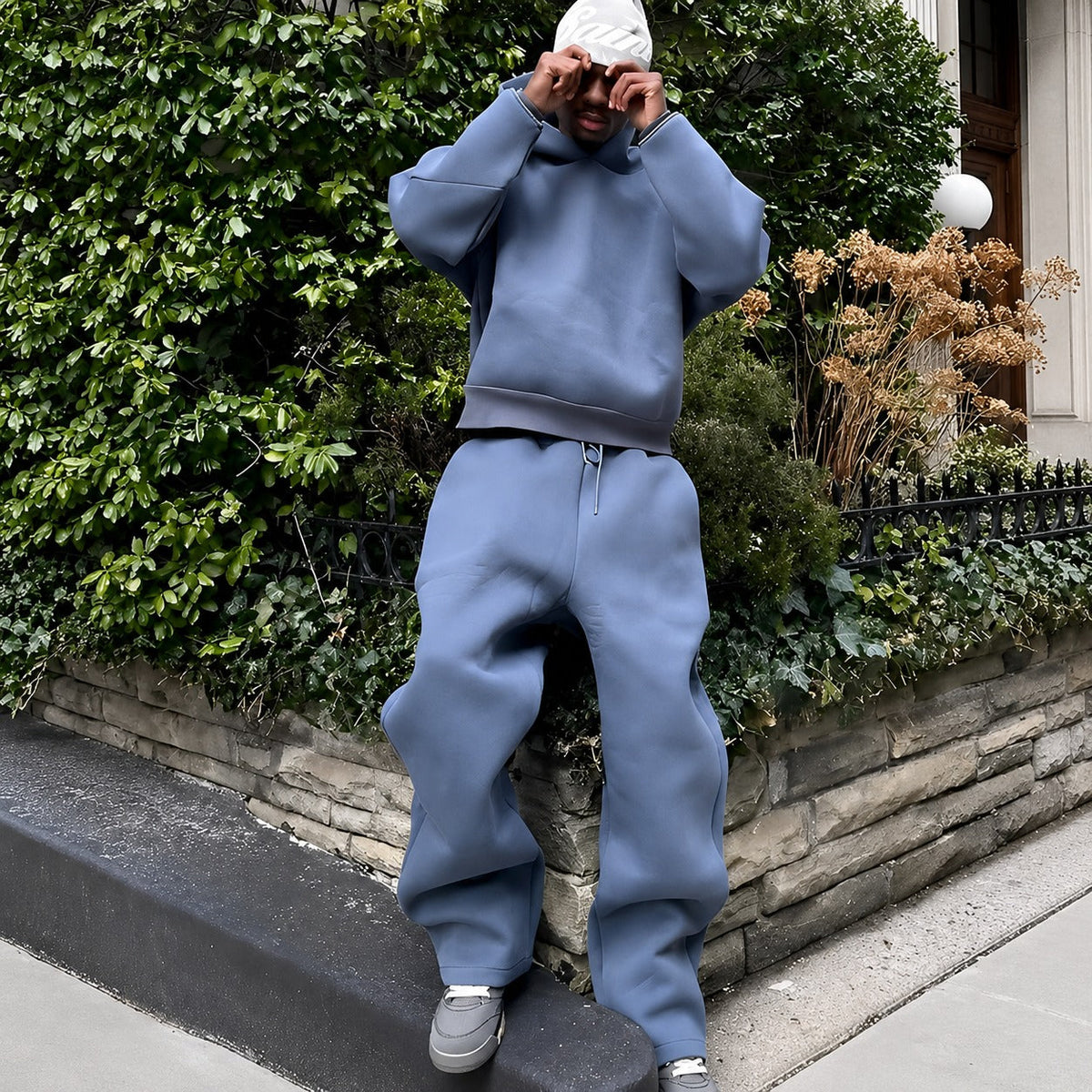 Marco - Bequemes Set mit lockerem Hoodie für Herren