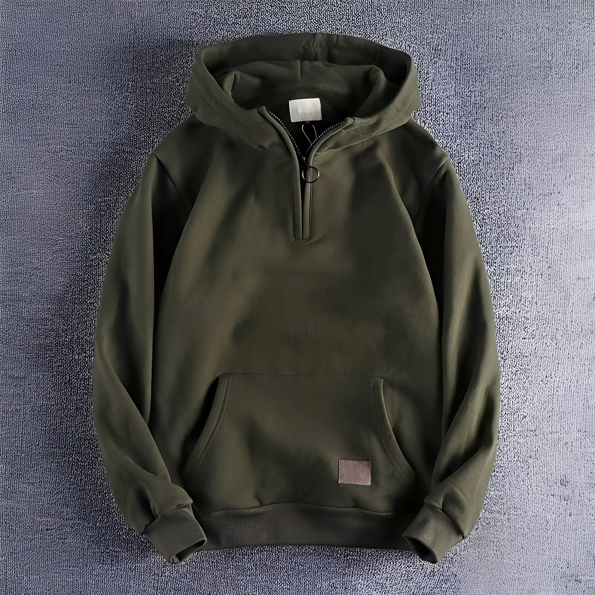Tommy - Retro-Hoodie mit Reißverschluss für Herren