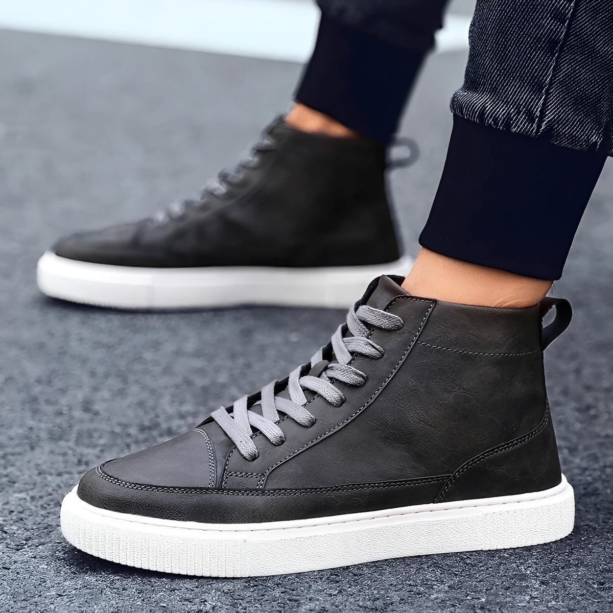 Albert - Stilvolle High-Top-Sneaker für Herren