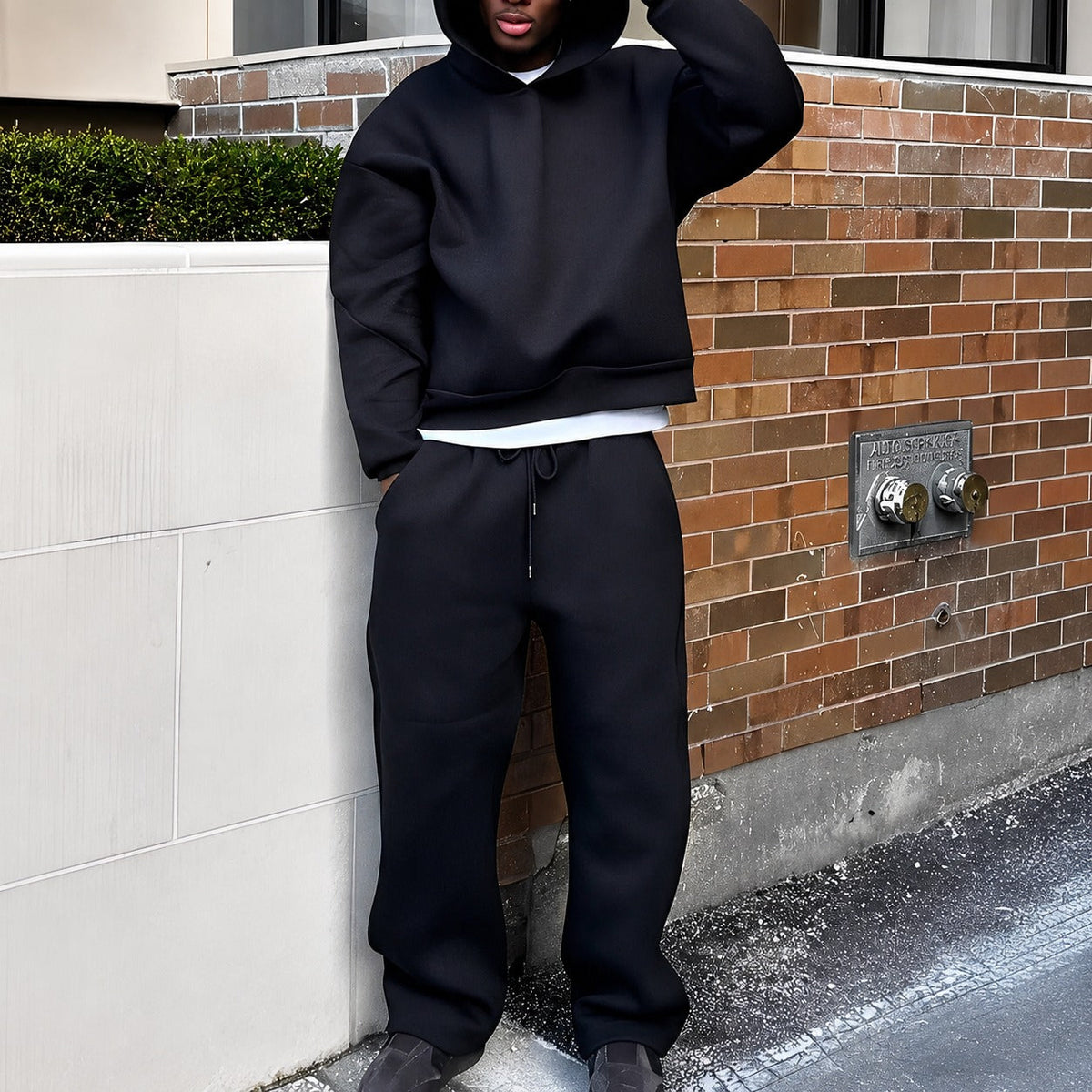 Marco - Bequemes Set mit lockerem Hoodie für Herren
