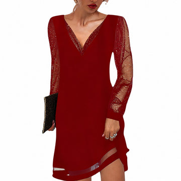 Annalee - Kleider für Damen mit eleganten durchsichtigen Ärmeln