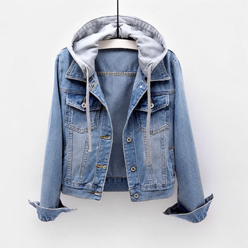 Adah - Lange jacke mit abnehmbarer Kapuze