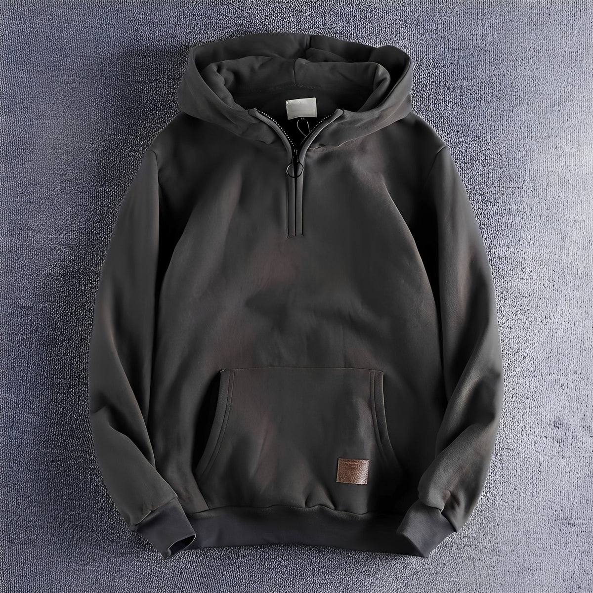Tommy - Retro-Hoodie mit Reißverschluss für Herren