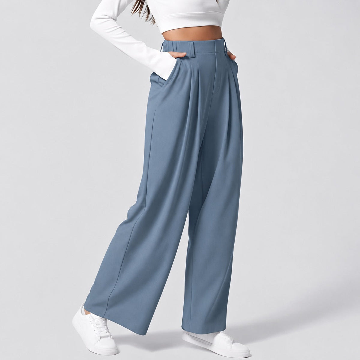 Montana - Vielseitig dehnbare Damenhose mit geradem Bein