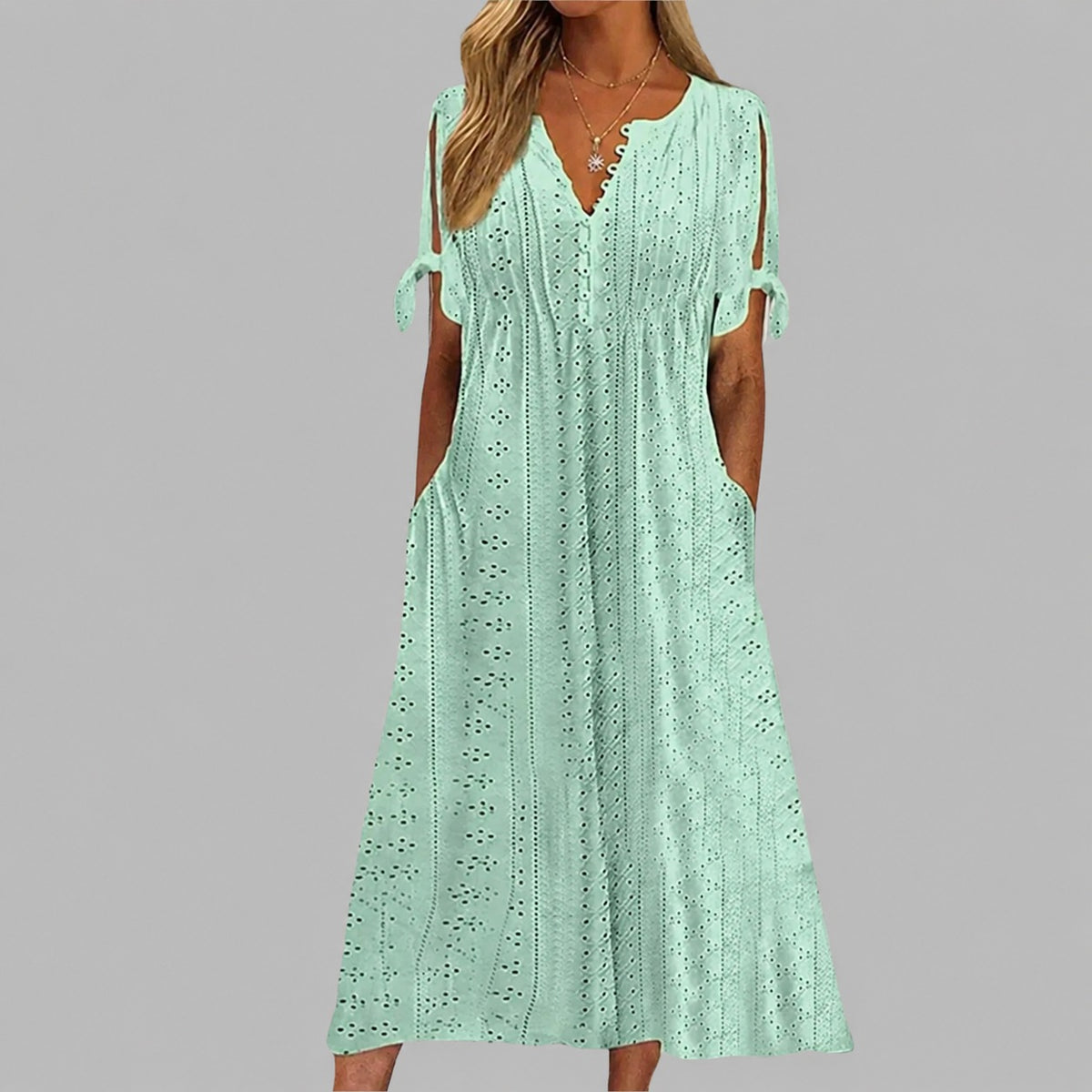 Alice - Elegante Boho-Midi-Kleider für den Sommer