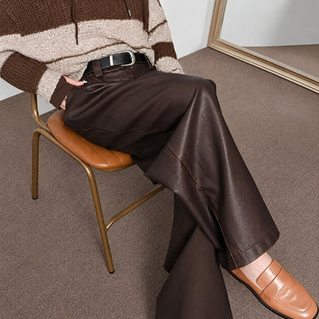 Lora - Damenhosen mit hoher Taille im klassischen Look