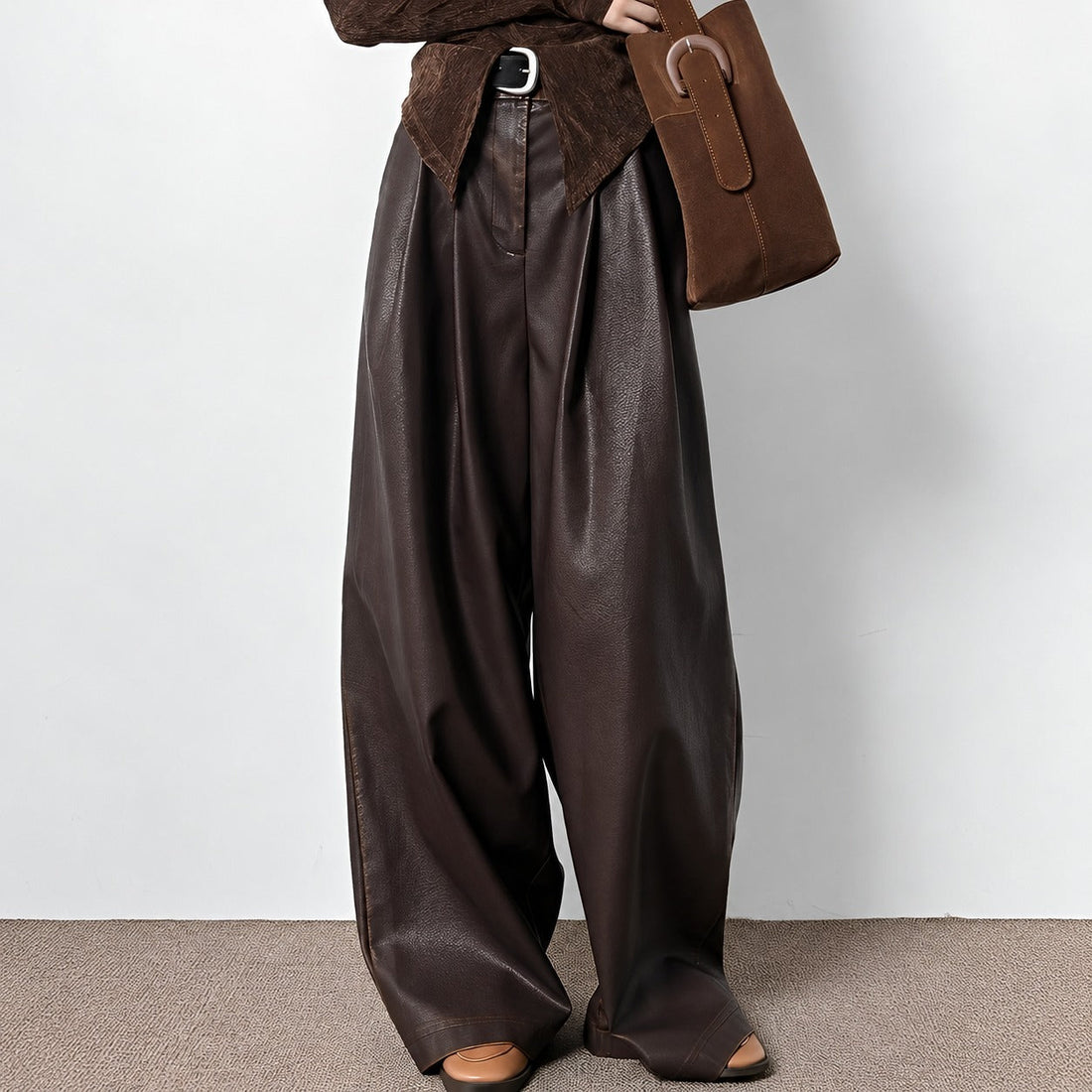 Lora - Damenhosen mit hoher Taille im klassischen Look