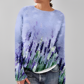 Liliane - Eleganter Pullover mit Rundhalsausschnitt