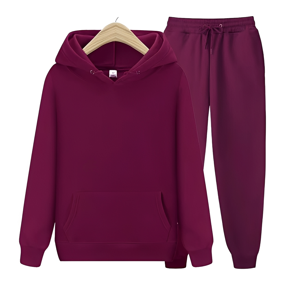 Robin - Bequemes und behagliches Set aus Kapuzenpullover und Hose