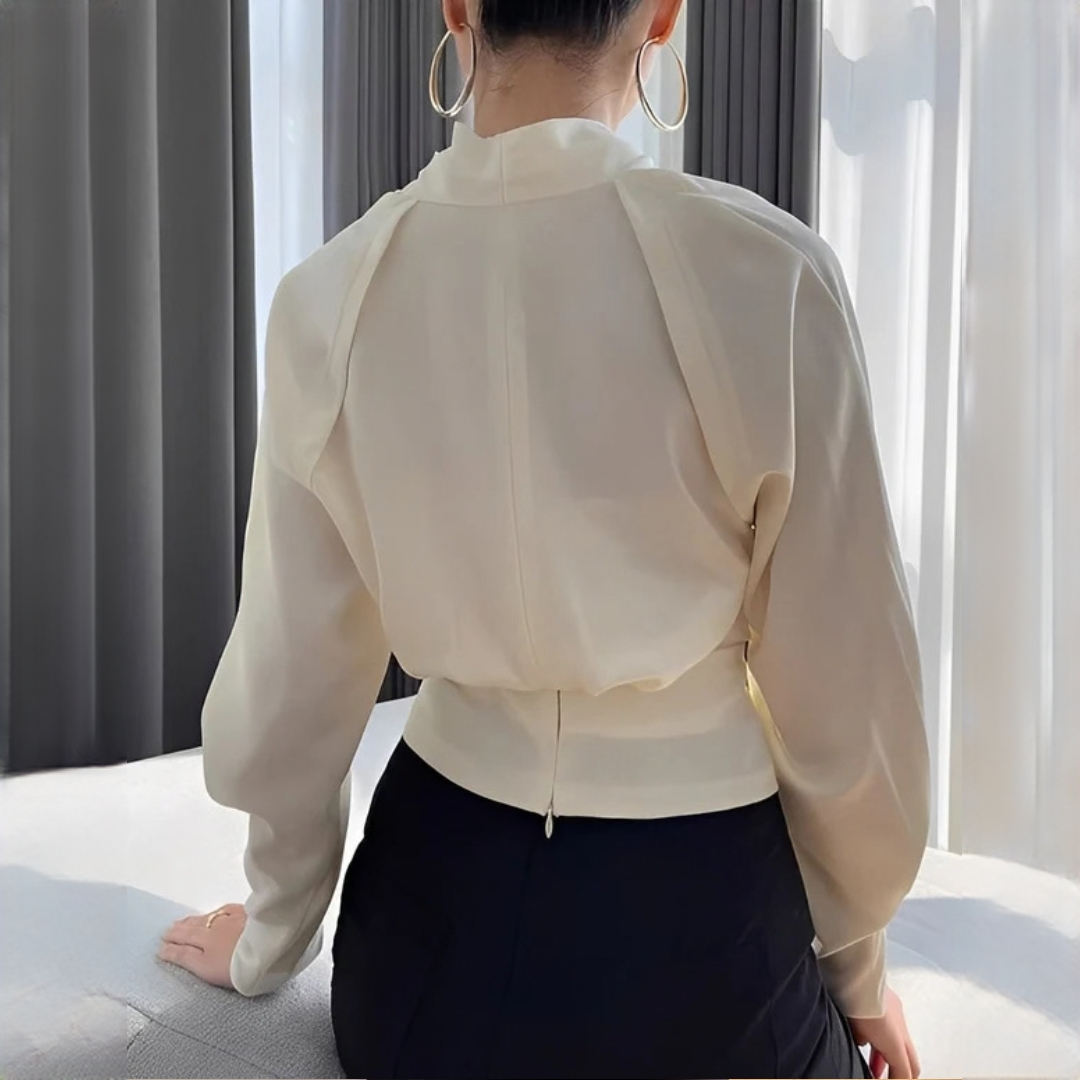 Annora - Schicke und elegante Langarmbluse