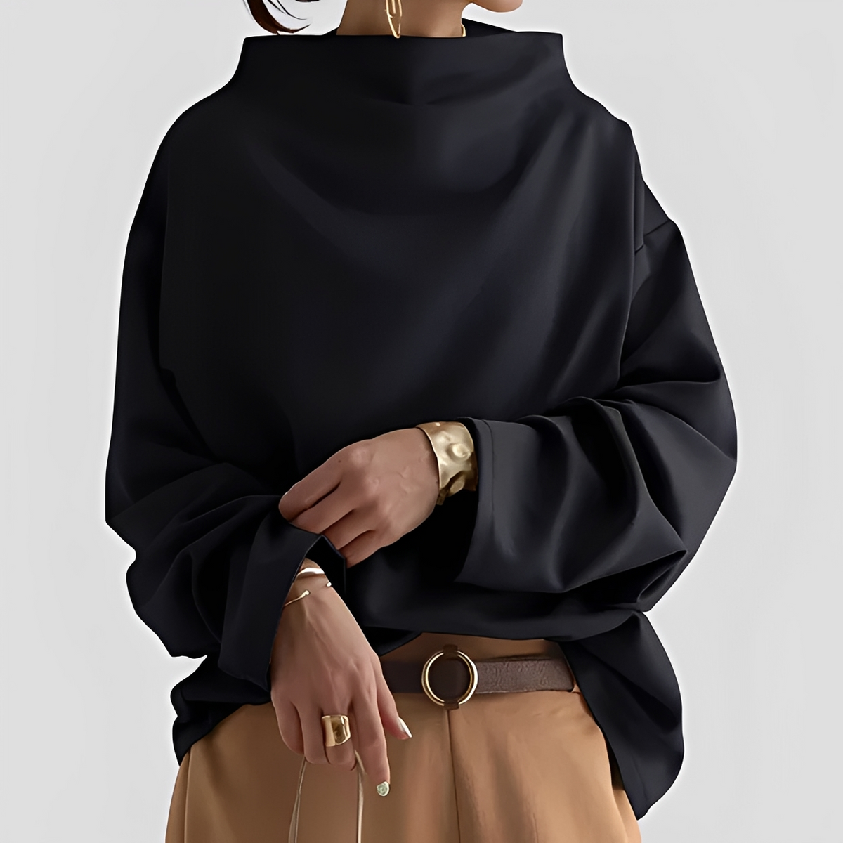 Romayne - Eleganter und schicker Rollkragenpullover