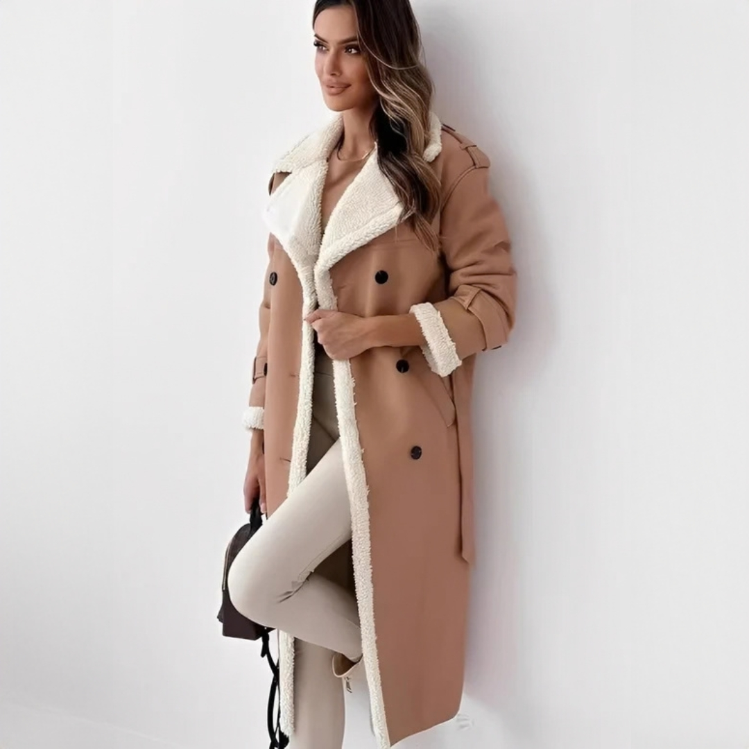 Sally - Eleganter und wärmender langer Mantel