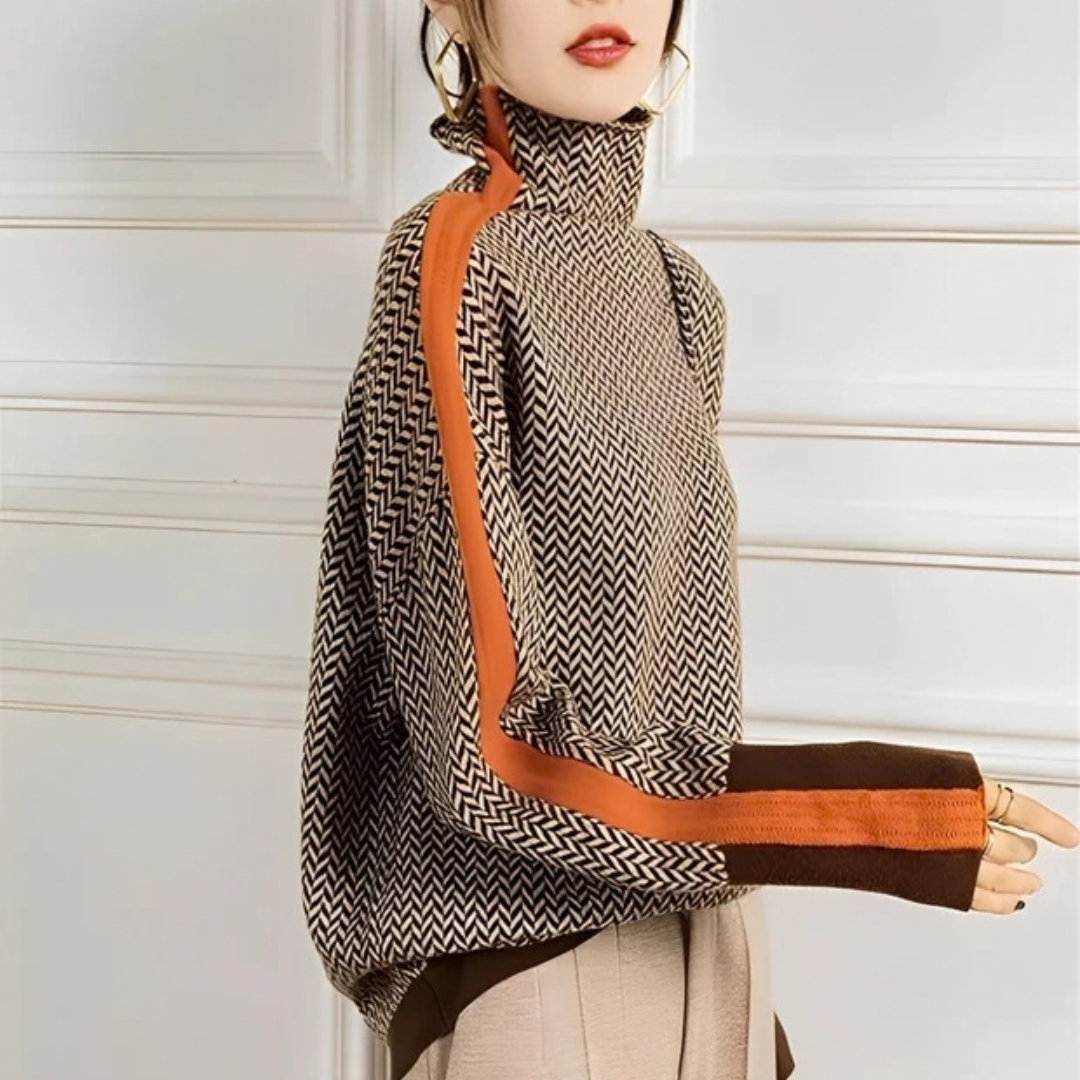 Anita - Bequemer und gemütlicher Rollkragenpullover
