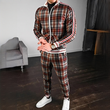 Neal - Elegantes Set mit karierter Hose